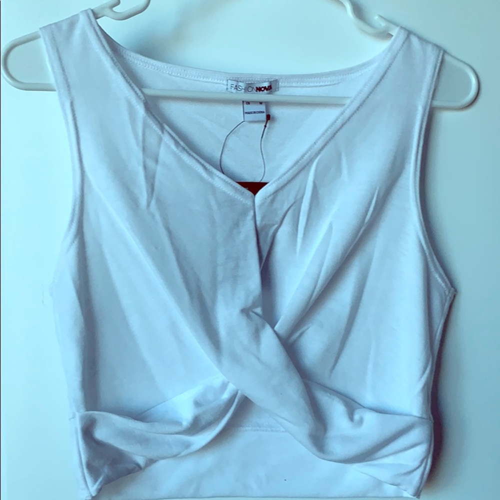 NWT FashionNova Sheena Knot Tank